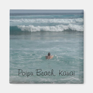 Poipu-Strand, Kauai Magnet