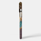 Poipu Sunrise, Kauai Hawaiian Peacock Collage Case-Mate iPhone Hülle (Rückseite / Links)