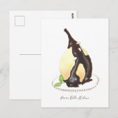 Poire Belle Helene Postkarte (Vorne/Hinten)