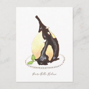 Poire Belle Helene Postkarte