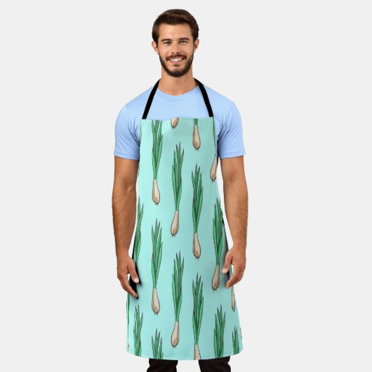 Poireau Schürze (Getragen)