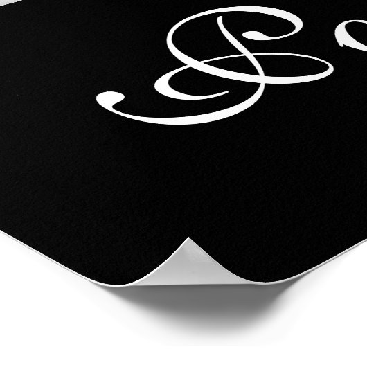 Poise & Elegance Poster (Ecke)