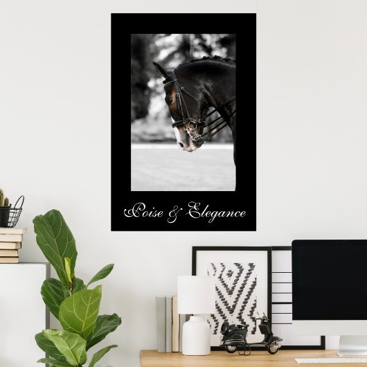 Poise & Elegance Poster (Heimbüro)