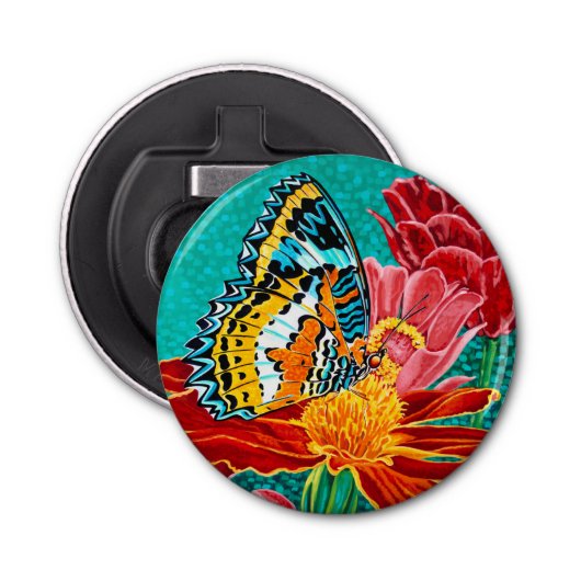 Poised Butterfly I Flaschenöffner (Vorderseite)