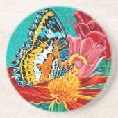 Poised Butterfly I Getränkeuntersetzer (Vorne)
