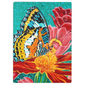 Poised Butterfly I Klemmbrett (Rückseite)