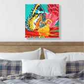 Poised Butterfly I Leinwanddruck (Insitu (Schlafzimmer))