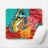 Poised Butterfly I Mousepad (Mit Mouse)