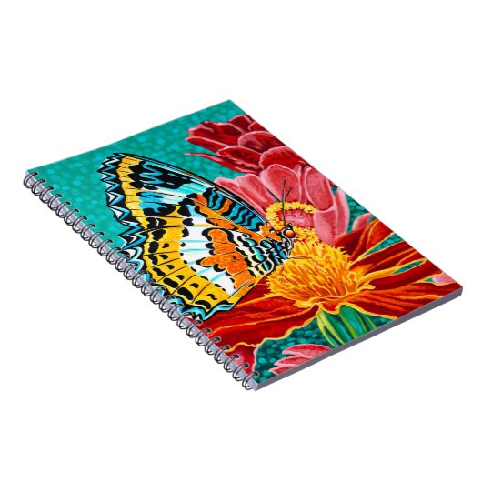 Poised Butterfly I Notizblock (Rechte Seite)