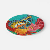 Poised Butterfly I Pappteller (Schrägansicht)