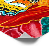 Poised Butterfly I Poster (Ecke)