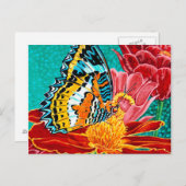 Poised Butterfly I Postkarte (Vorne/Hinten)