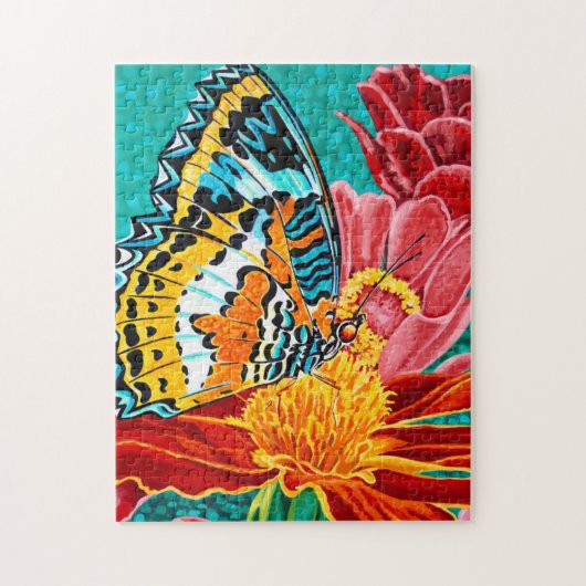 Poised Butterfly I Puzzle (Vertikal)