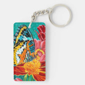 Poised Butterfly I Schlüsselanhänger (Rückseite)