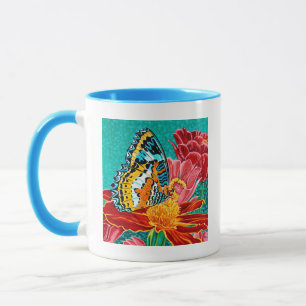 Poised Butterfly I Tasse