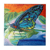 Poised Butterfly II Fliese (Vorderseite)