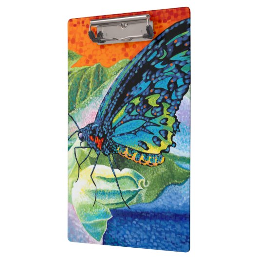 Poised Butterfly II Klemmbrett (Links)