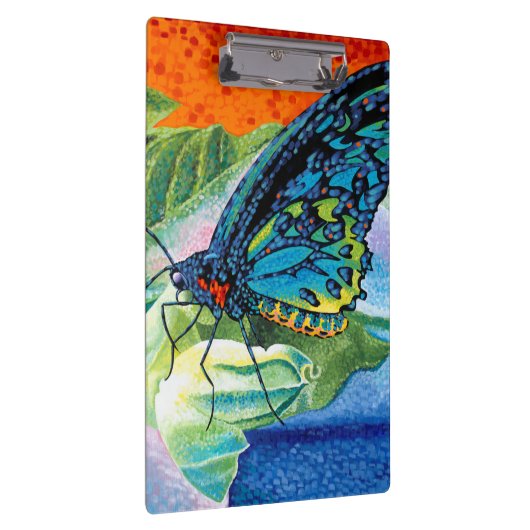 Poised Butterfly II Klemmbrett (Rechts)