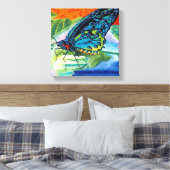 Poised Butterfly II Leinwanddruck (Insitu (Schlafzimmer))