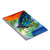 Poised Butterfly II Notizblock (Rechte Seite)