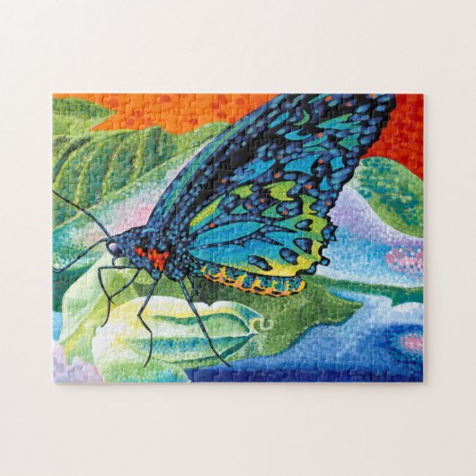 Poised Butterfly II Puzzle (Horizontal)