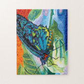 Poised Butterfly II Puzzle (Vertikal)