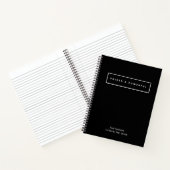 Poised & Powerful Spiral Notebook Notizblock (Innenseite)