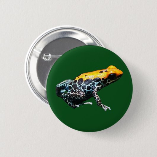 Poison Dart Frog Button (Vorne & Hinten)