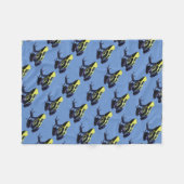 Poison Dart Frog Fleece Blanket (Vorderseite (Horizontal))