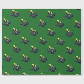 Poison Dart Frog Geschenkpapier (Flach)