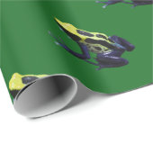 Poison Dart Frog Geschenkpapier (Rolleneckpunkt)