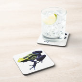 Poison Dart Frog Getränkeuntersetzer (Rechte Seite)