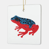 Poison Dart Frog Keramikornament (Links)