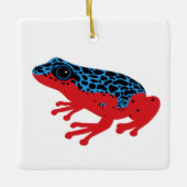Poison Dart Frog Keramikornament (Vorderseite)