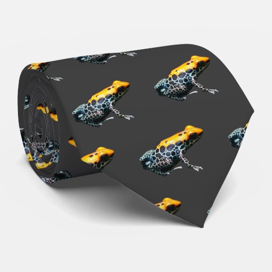 Poison Dart Frog Krawatte (Gerollt)