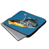 Poison Dart Frog Laptopschutzhülle (Vorne Knopf)