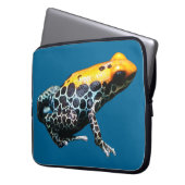 Poison Dart Frog Laptopschutzhülle (Vorderseite Links)
