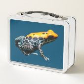 Poison Dart Frog Metall Brotdose (Rückseite)