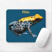 Poison Dart Frog Mousepad (Mit Mouse)