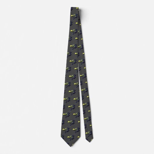 Poison Dart Frog Neck Tie Krawatte (Vorderseite)