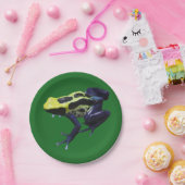Poison Dart Frog Pappteller (Party)
