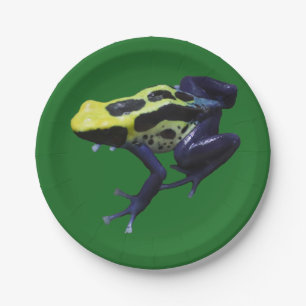 Poison Dart Frog Pappteller