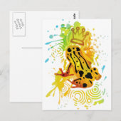Poison_dart_frog Postkarte (Vorne/Hinten)