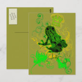 Poison_dart_frog Postkarte (Vorne/Hinten)