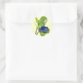 Poison Dart Frog Runder Aufkleber (Tasche)