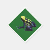 Poison Dart Frog Serviette (Ecke)