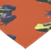 Poison Dart Frog Tischdecke (Schrägansicht)