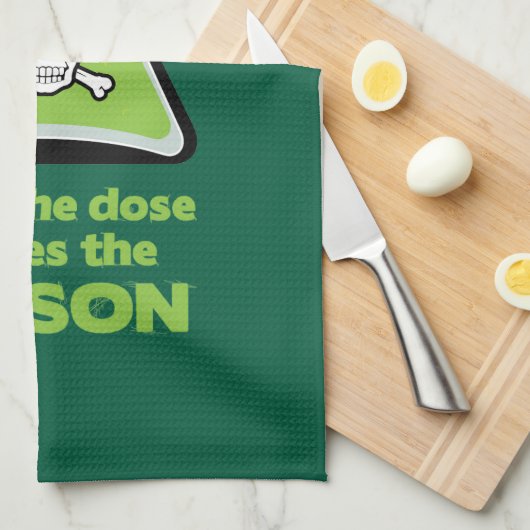 Poison Geschirrtuch (Viertel Falte)