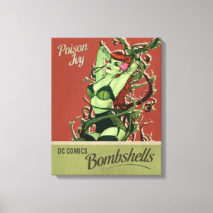 Poison Ivy Bombshell Leinwanddruck