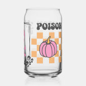 Poison Skull Halloween Tasse, Fall Halloween Dosenglas (Rückseite)